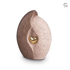 Urn groot keramiek met hart